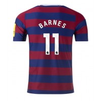 Camiseta Newcastle United Harvey Barnes #11 Segunda Equipación Replica 2024-25 mangas cortas
